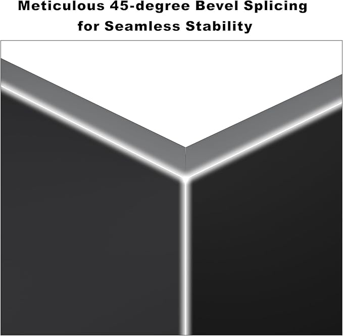 HELPLEX Black Acrylic Guest Towel & Napkin Holder - Waterproof Splash-Proof Vertical Design for Bathroom, Kitchen, Dining Table - Home Hotel Office Organizer (2-Pack)