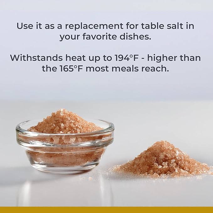 Premier Research Labs Microbiome Salt - Pink Himalayan Mineral Sea Salt with Alaea Hawaiian Red, Fine Grain, Gourmet, Pure Minerals for Hydration, Added Probiotics for Gut Health - 12 oz (Pack of 1)