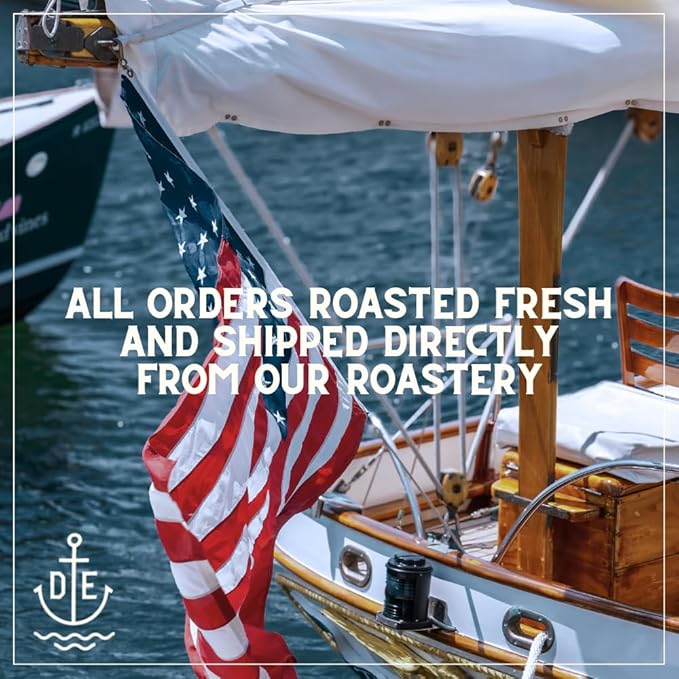 Downeast Coffee Roasters Whole Bean Coffee - Supreme Crema Espresso - Select Central and South American Highlands (2 lb Bag, Pack of 6)