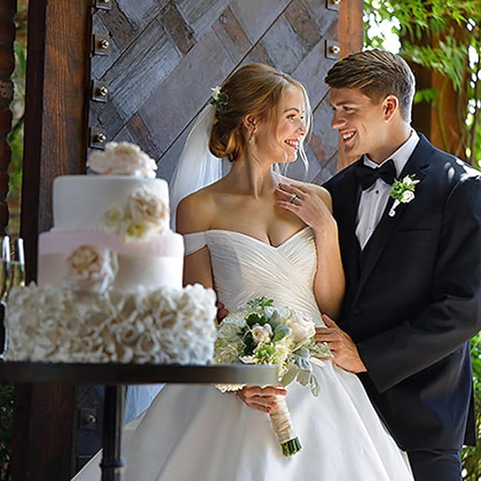 Aluminum Round Cake Pans, 3pcs Nonstick Baking Pan with Removable Bottom 6/8/10 Inches Cheese Cake Mold Straight Edge for Wedding Birthday Anniversary or Party Event