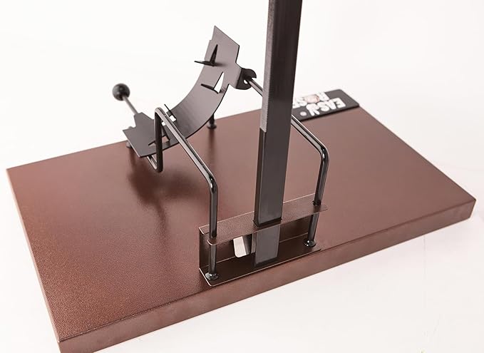 Commercial Electric Raclette Cheese Melter Grill – 850W with Tilt-Release Pan, Rack & Pinion Height Control for Half-Wheels Cheeses Countertop Melt Station for Restaurants & Catering Kitchens