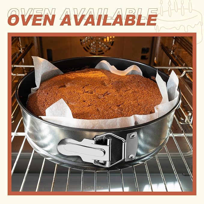 4 Pcs 7 Inch Non Stick Springform Pan with Removable Bottom Carbon Steel Cheesecake Pan Round Springform Cake Mold with Stainless Steel Spring Buckles for Baking Kitchens Restaurant