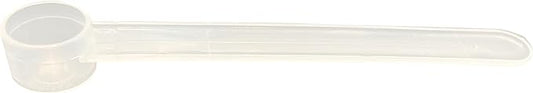 1.5 mL (1.5 CC) Long Handle Scoop for Measuring Coffee, Pet Food, Grains, Protein, Spices and Other Dry Goods (Pack of 100)