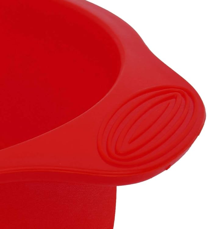 Kadimendium Cake, 11inch Silicone Cake Baking Pan for Cheesecake for Dessert Shop(red)