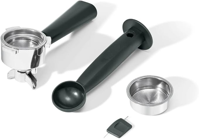 Beautiful Slim Espresso Maker by Drew Barrymore – 20‑Bar Pressure, Dual‑Spout 52 mm Portafilter, 50 oz Removable Tank, 2‑in‑1 Steam Wand & Touch Controls (Sage Green)