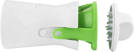 Joyzan Handheld Spiralizer Vegetable Slicer, Veggie Zoodles Spiral Cutter with Container Onion Spaghetti Maker Spiral Adjustable Salad Cucumber Zucchini Noodles Carrot Low Carb Vegan Meals Pasta Fruit