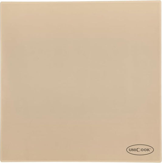 Unicook Extra Large Pizza Stone 18 Inch, Square Baking Stone for Oven and Grill, Heavy Duty Bread Pizza Pan, Thermal Shock Resistant Cooking Stoneware