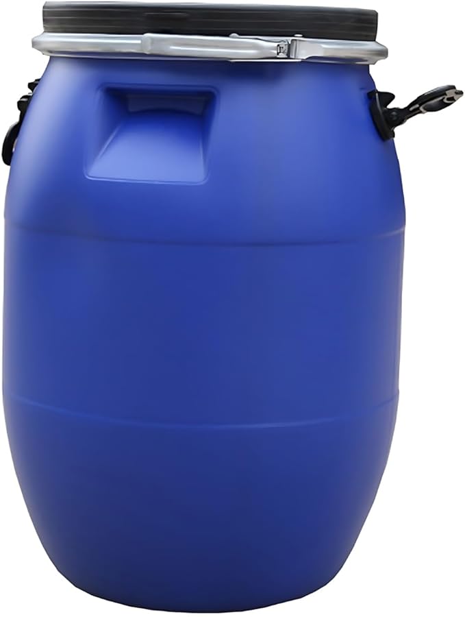 Plastic Barrels,Water Storage Barrel,Food Grade Barrel,Water Drums for Outside,for A Reliable Source of Drinking Water