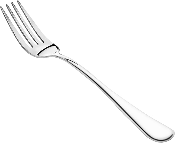 8 Pieces Dinner Forks Set,8" Forks,Food Grade Stainless Steel Dinner Fork,Fine Fork Set for Home,Kitchen,Restaurant,Mirror Polished and Dishwasher Safe