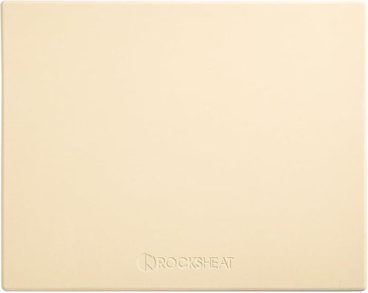 Pizza Stones for Oven and Grill, Rectangula 15" × 12" × 0.5" Pizza Stone, Cordierite Bread Baking Pan, Food-Grade Cooking Oven Stone for Making Crisp Crust Pizza, Bread, Pie and Cookies