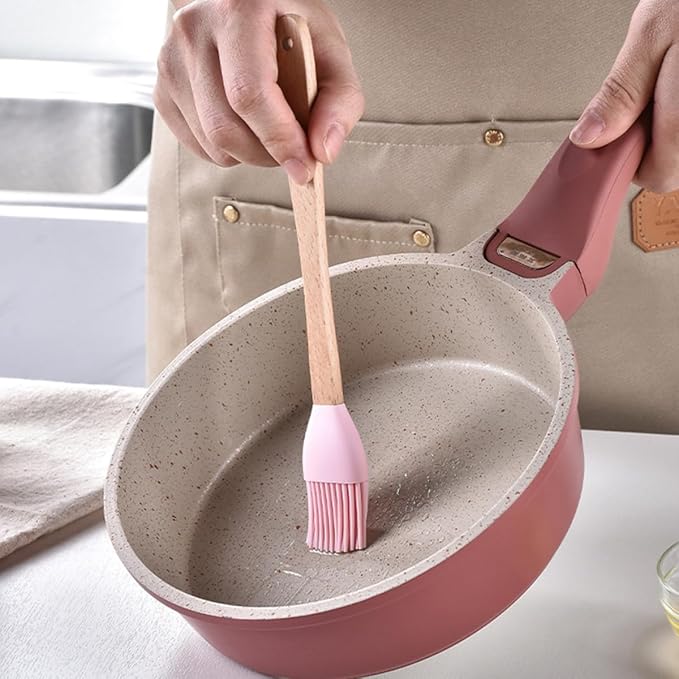 Luxshiny Multi-function Silicone Baking Tools Kitchen Utensils with Hanging Heat-resistant Spatulas and Spoons for Home Bakery Shop Use