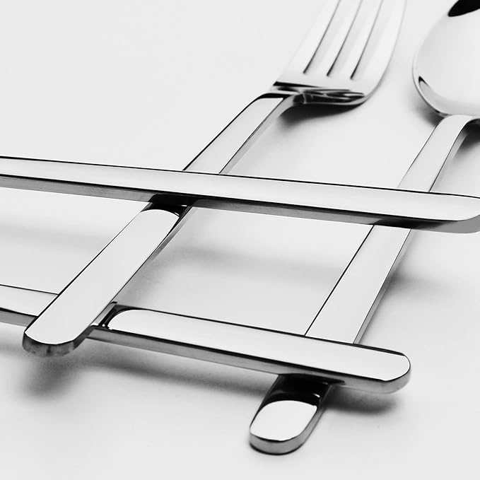 KINGSTONE Dinner Forks Set of 12, 8-Inch 18/10 Stainless Steel Forks Cutlery Table Forks for Home, Kitchen & Restaurant, Dishwasher Safe (Dinner Forks Set, 12-Piece)