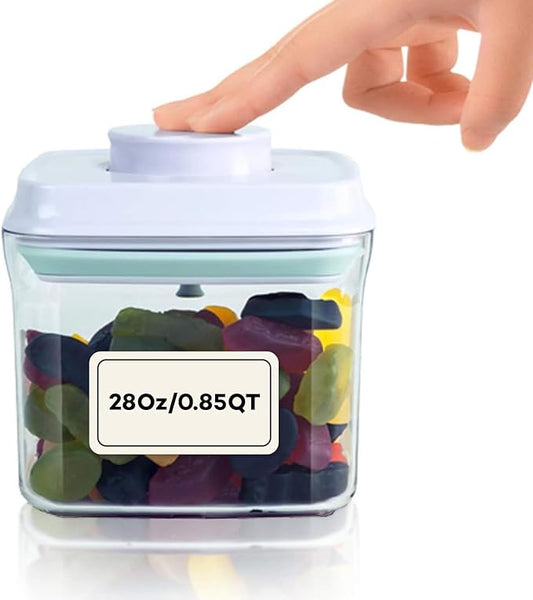Bop Top | Airtight Meal Prep Containers with Lids | Food Storage Container Sets | Snack and Overnight Oats Fridge Organizer | Pantry and Kitchen Organization