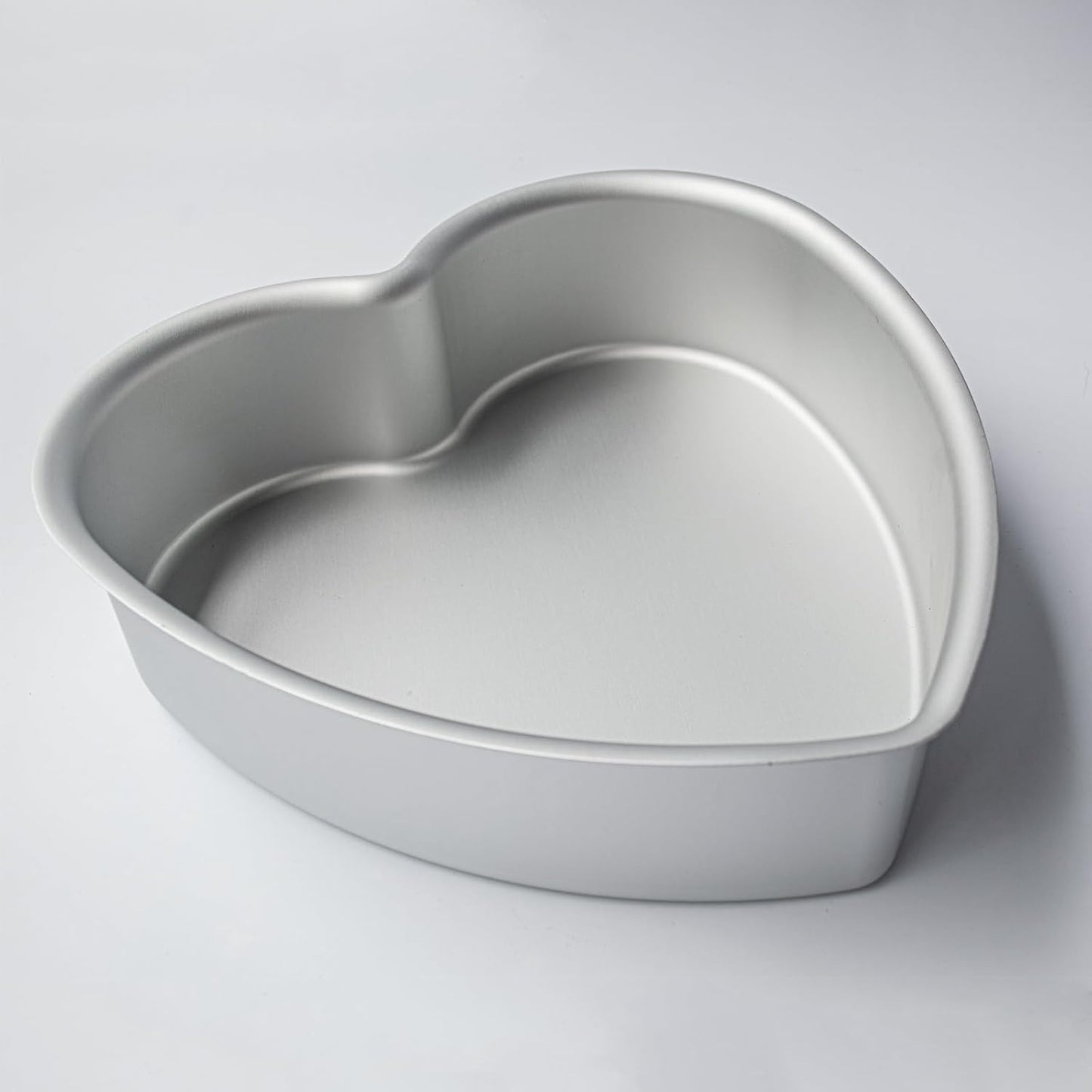 10 Inch Heart Shaped Cake Pan,Deep 3 Inch, Aluminum Heart Cake Tin, Heat-Resistant Baking Cake Pan for Wedding, Party, Family Occasions, Chocolate, Bread. (10 × 3 Inch)