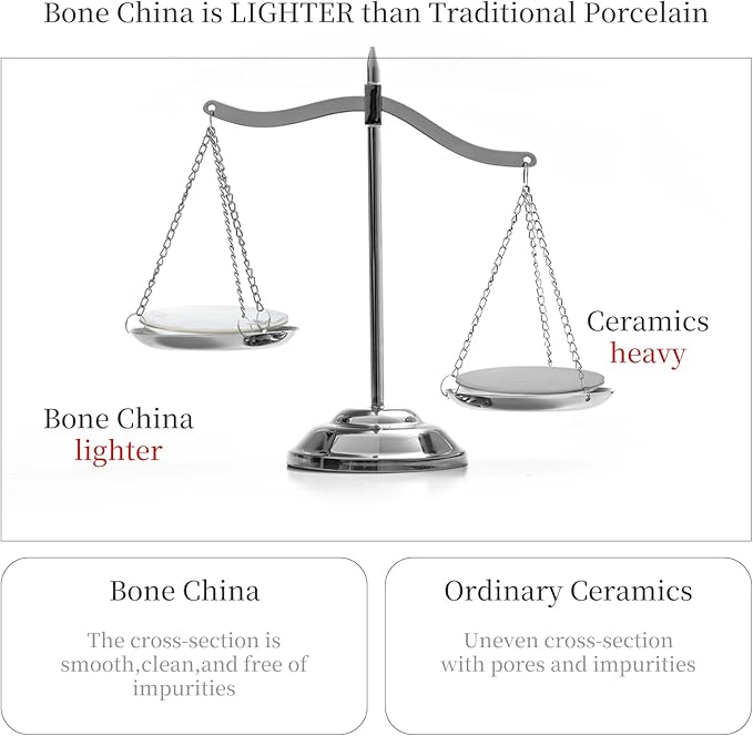 Artistic Bone China Dinnerware Set with Gold Trim, Handcrafted Jingdezhen Design, Glazed Inner Patterns, Service for 4 – Maple Leaf Collection