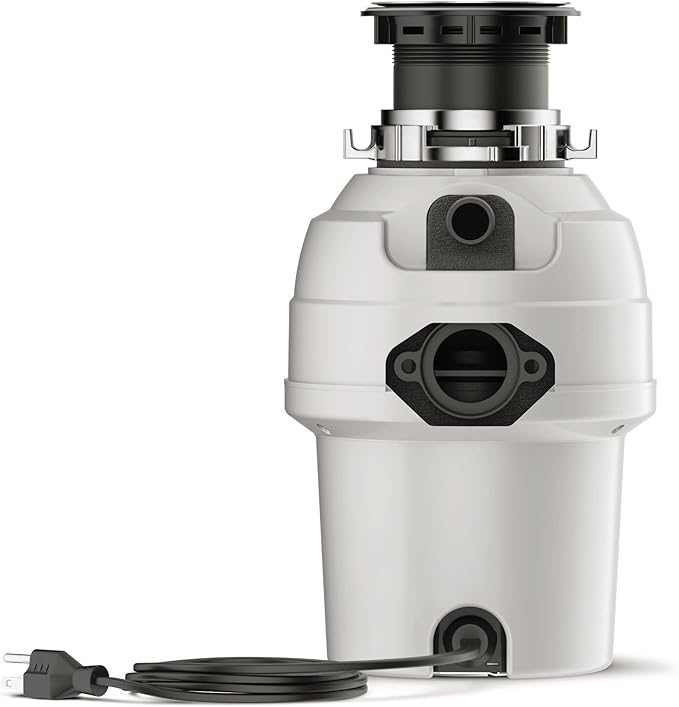 Waste King Garbage Disposal for Kitchen Sink with Power Cord, Food Waste Disposer, L-3200