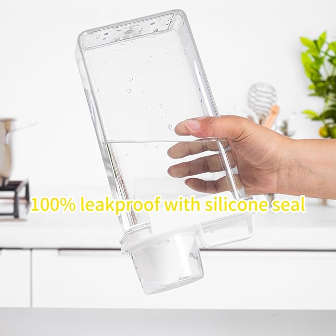 Rice Container, Rice Storage Container, 3-5 Lbs Tcereal Storage Container, Dog Food Storage Container, Suitable for Home Kitchen Rice, Soybean Food Storage