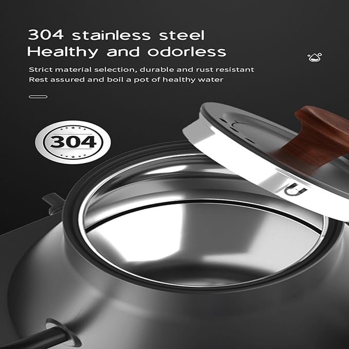 Smart Temperature Control Gooseneck Electric Kettle - Professional Pour-Over Coffee & Tea Maker with Fast Boil