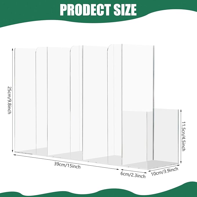 4 Compartments Acrylic Cup and Lid Holder, Clear Disposable Coffee Cup Holder Organizer,Cup Dispenser for Kitchen Bar Shop Party Supplies