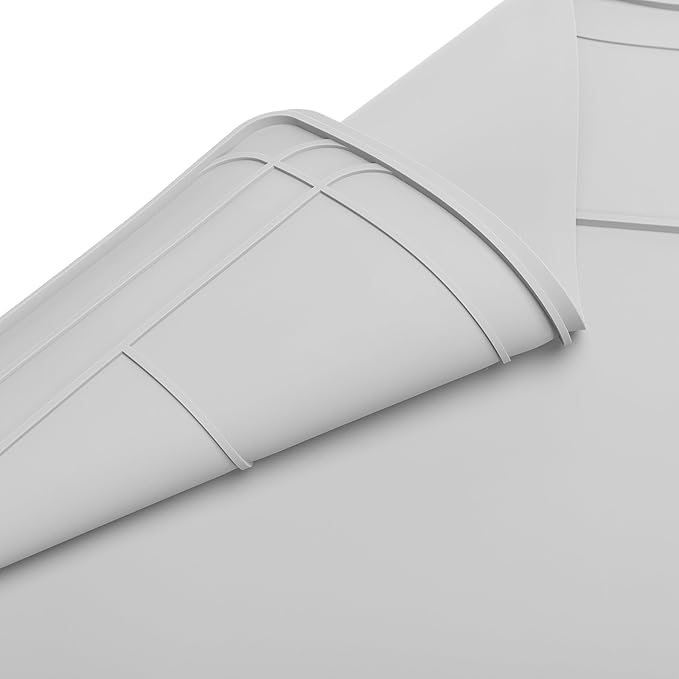 The Original Under Sink Mat - Silicone Waterproof mat, Trimmable, Easy to Clean, Kitchen Cabinet Liner, Undersink Waterproof mat, Disinfection Surface - 34" x 22" or Smaller