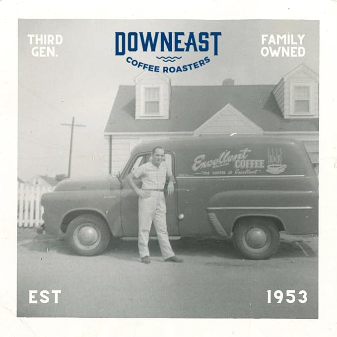 Downeast Coffee Roasters Whole Bean Coffee - Supreme Crema Espresso - Select Central and South American Highlands (2 lb Bag)