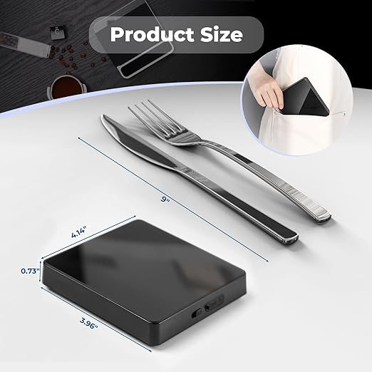 IKAPE Espresso Coffee Scale with Timer, 2kg/0.1g High Precision Digital Scale, 4 Modes (Espresso/Pour Over Brew Ratio), LED Display, Auto-Tare, for Kitchen, Cooking, Espresso, Pour Over Coffee