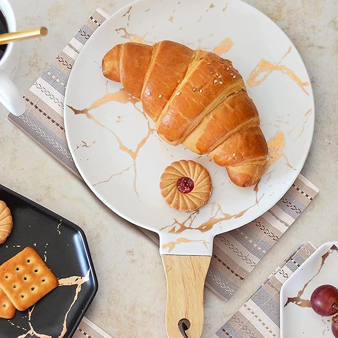 Multi Color Stripes Cotton Hemstich Napkin, Decorative Wedding Cocktail Mashine Washable Dinner Napkins with Mitered Corners - Pack of 12-18x18 Inch - Ivory Multi