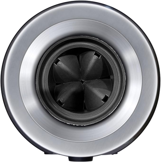 Waste Maid 10-US-WM-258-3B Garbage Disposal Anti-Jam Stainless Steel Food Waste Grinding System, 1/2 HP Mid Duty, Black