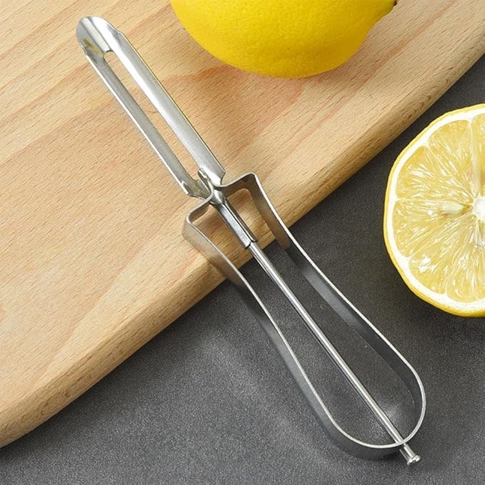 Stainless Steel Rotary Peeler Multi-function Peeling Knife, Potato Carrot Hand Peeler Food Fruit Vegetable Cutter Kitchen Tools, Vegetable Grater Melon Planer for Home Kitchen Outdoor, Peelers