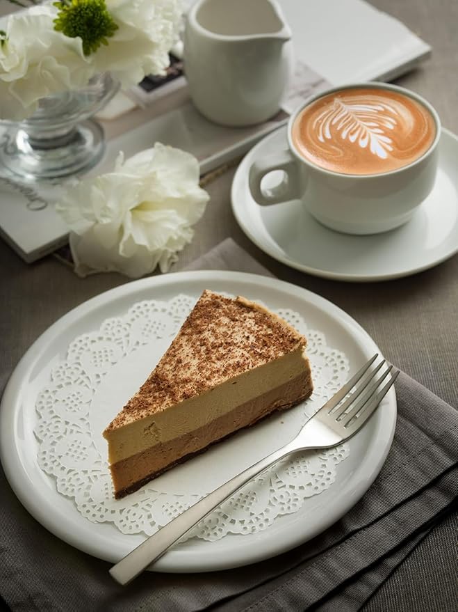 Matte Silverware Set, 18/10 Stainless Steel Satin Flatware, Modern Brushed Finish Cutlery, Dishwasher Safe & Durable, Built to Last (40-Piece, Sleek)