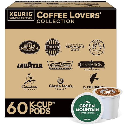 Keurig® Coffee Lover's Collection Variety Pack, Keurig Single Serve K-Cup Pods, 60ct