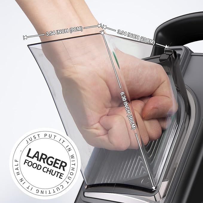 All-in-1 Update Safe Mandoline Slicer for Kitchen, Food Chopper with Container, Thickness Adjustable Vegetable Chopper, Potato French Fry Cutter Tomato Apple Slicer Onion (BlackKnight)