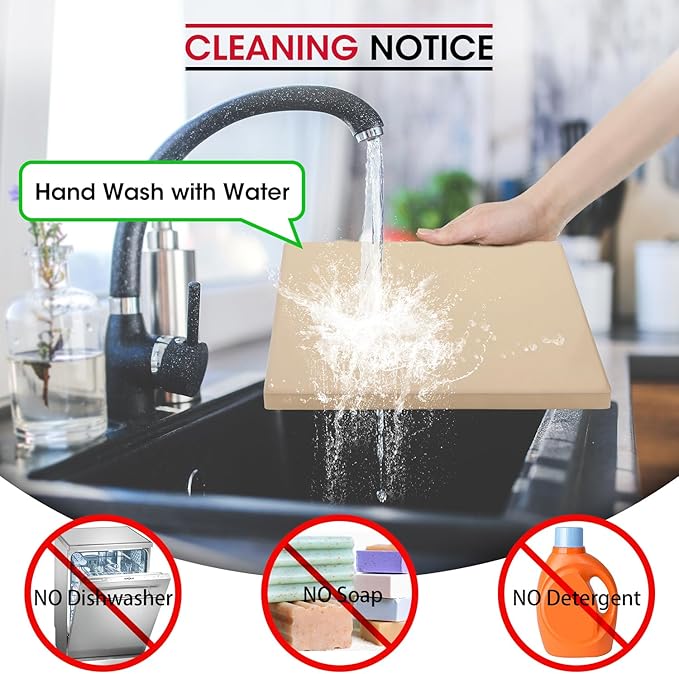 Unicook Extra Large Pizza Stone 24”x18” for X-Large Home Ovens and Commercial Ovens, Rectangular Baking Stone, Ideal for Baking Crispy Pizzas, Bread and Cookies, Heavy Weight 16.9 lbs