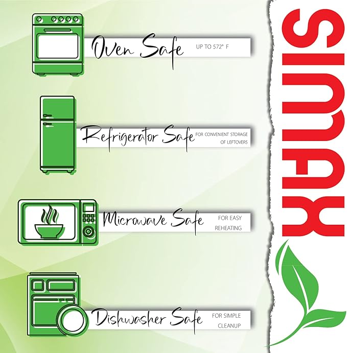 Simax Clear Glass Fluted Bundt Cake Pan | Heat, Cold, and Shock Proof, 2.1 Quart (8.4 Cups), Made in Europe, Great for Ring Cakes, Puddings, Desserts, Monkey Bread, and More, Dishwasher Safe…