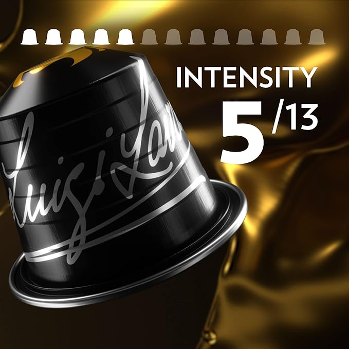 Lavazza Espresso Maestro Lungo Aluminum Capsules Compatible with Nespresso* Original Machines, Light Espresso Roast, 100% Arabica (60 Capsules)