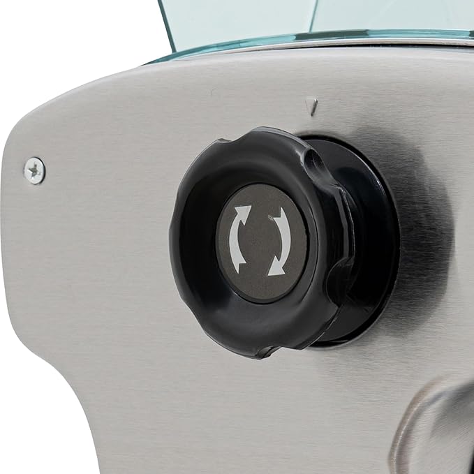 Electric Pasta Maker, Tabletop Automatic Noodle Machine with Practical Brush, Powerful Stainless Steel Fresh Pasta Dough Roller with Power Switch 9 Gears, for Home Use 110V 135W