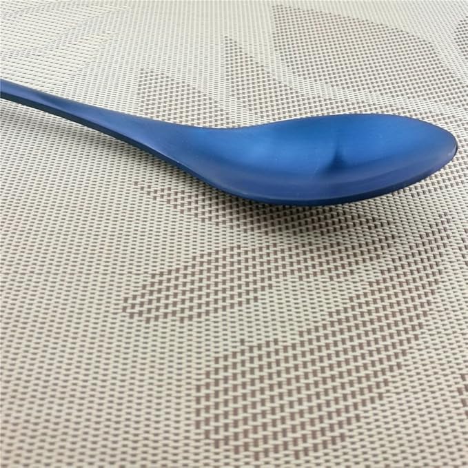 24-Piece Flatware Set,Extra Thick Heavy Duty - 18/10 Stainless Steel Cutlery Sets,High Matte Blue Finish Silverware Flatware Sets Service for 4, Use for Home,Kitchen Utensil Set