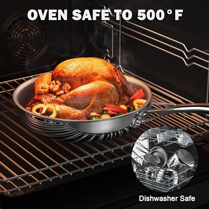 Cooks Standard Multi-Ply Clad Saucepan, 3 Quarts, Silver