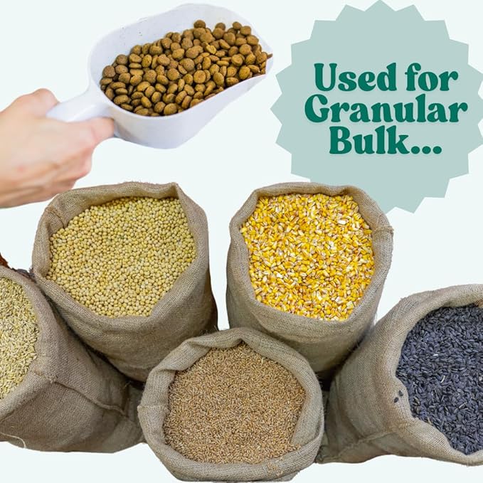 1 Tablespoon (1/2 Oz. | 3 Teaspoon | 1/16 Cup | 14.8 mL) Long Handle Scoop for Measuring Coffee, Pet Food, Grains, Protein, Spices and Other Dry Goods (Pack of 5)