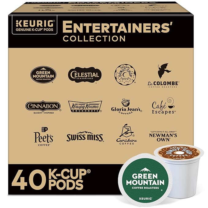 Keurig® Entertainers Variety Pack, Keurig Single Serve K-Cup Pods, 40ct