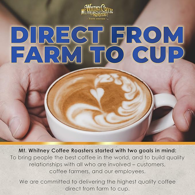 Mt. Whitney Costa Rica Estate Tarrazu Low Acid Coffee (Ground, 12 Oz)