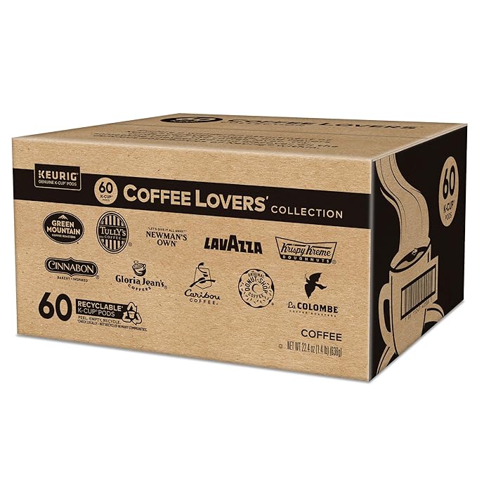 Keurig® Coffee Lover's Collection Variety Pack, Keurig Single Serve K-Cup Pods, 60ct