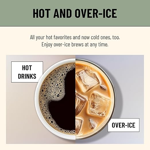 Flavia Aroma Brewer - Black, Makes Coffee, Lattes, Tea, and other Hot or Cold Beverages with Single-Serve Freshpacks, Multiple Brew Sizes