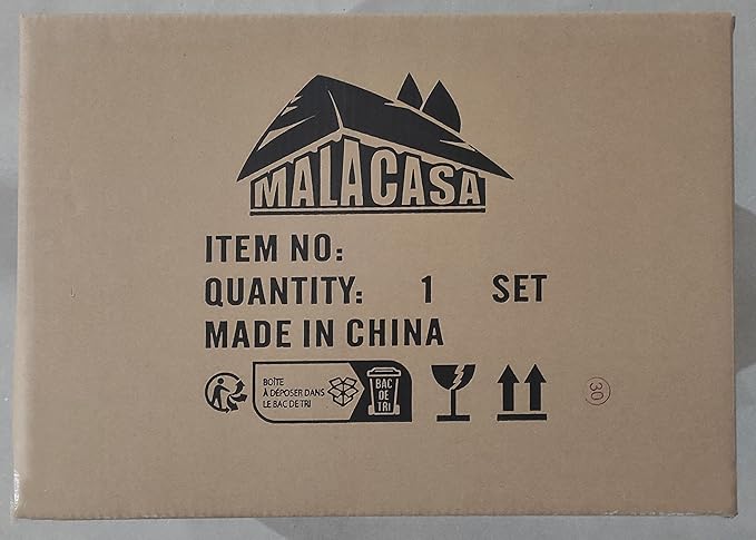 MALACASA Plates and Bowls Sets, 26 Pieces Pink Dinnerware Sets for 6, Porcelain Dinnerware Set with Dinner Plates and Bowls, Serving Platters, Square Dishware Sets, Modern Dish Set, Series Flora