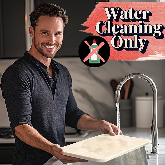 Pizza Stones for Oven - Pizza Stone for Grill with Handles, Wooden Peel and Dough Cutter - 15 inch x 12 inch Grilling Stones - Baking Stone for Bread - Pizza Making Set