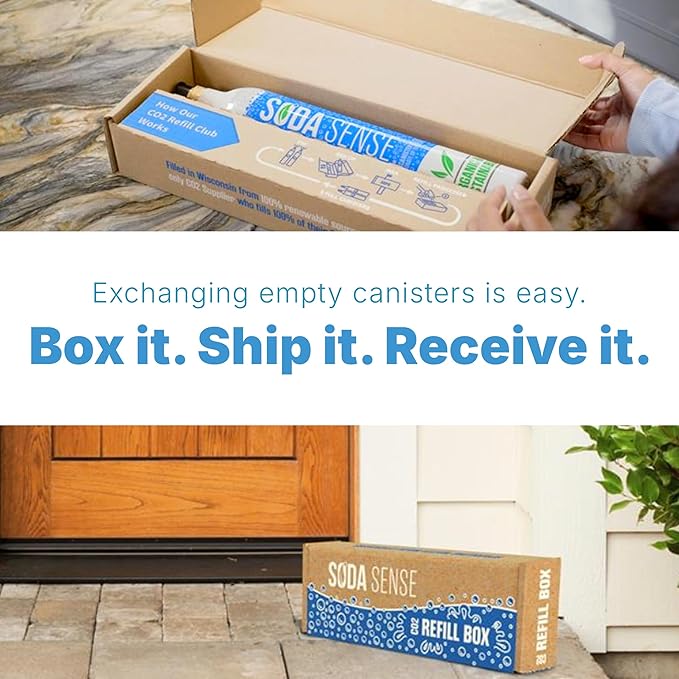 Soda Sense SENSEation Sparkling Water Maker, Includes Machine & Re-usable Carbonation Bottle