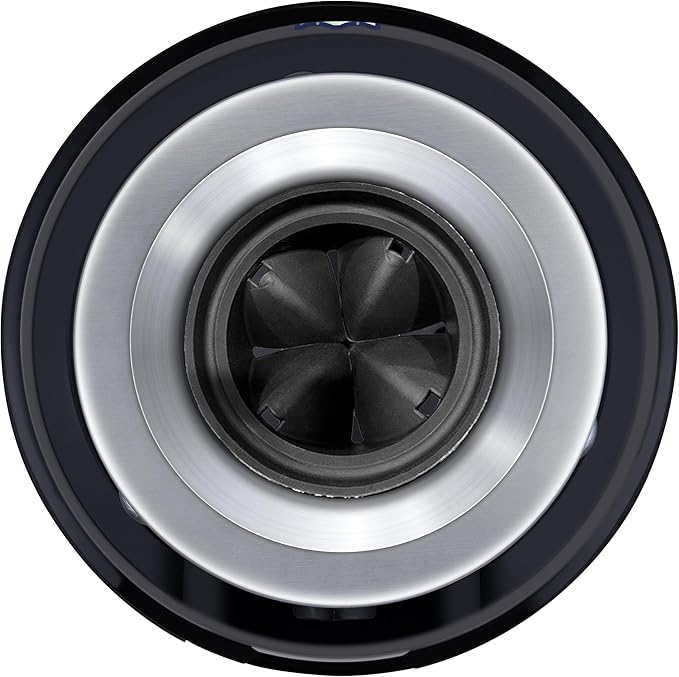 Waste Maid 10-US-WM-458-3B Garbage Disposal Anti-Jam Stainless Steel Food Waste Grinding System, 3/4 HP Deluxe, Black