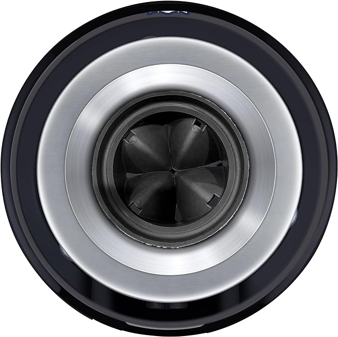 Waste Maid 10-US-WM-658-3B Garbage Disposal Anti-Jam Stainless Steel Food Waste Grinding System, 1-1/4 HP Premium, Black