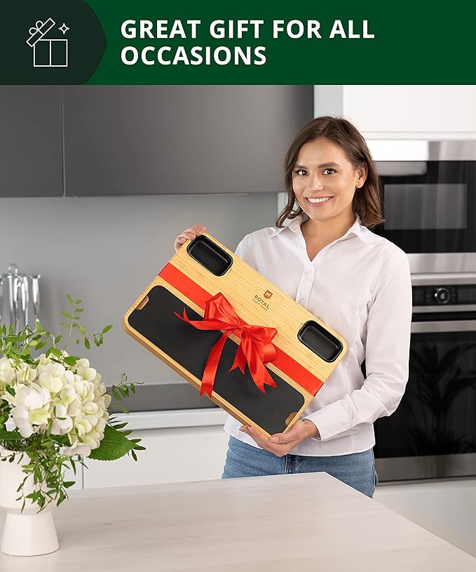 CHEESE BOARD WITH SLATE PLATE