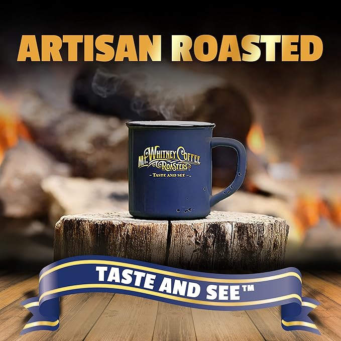 Mt. Whitney Organic French Roast, Dark Roast, Low Acid Coffee (Ground, 2 Lb)